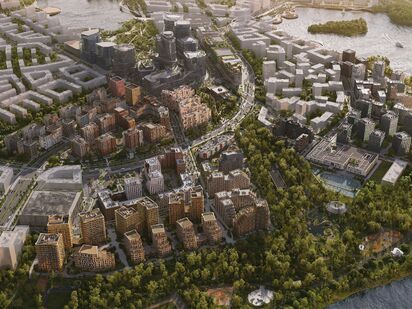 Генеральный план «СберСити»|Новострой-М