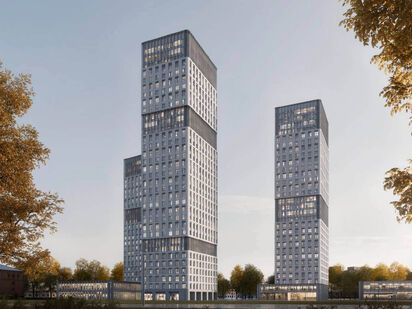 Общий вид на ЖК ЖК STONE Sokolniki (Стоун Сокольники)|Новострой-М