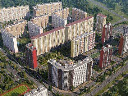 Генеральный план ЖК «Домодедово парк. Новый квартал»|Новострой-М