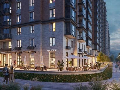 Вид корпуса ЖК «Союзный»|Новострой-М