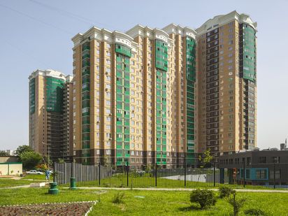 Мкр. «Загорье». Дом 6. Фото от 18.06.2016 г. ЖК «Загорье»|Новострой-М