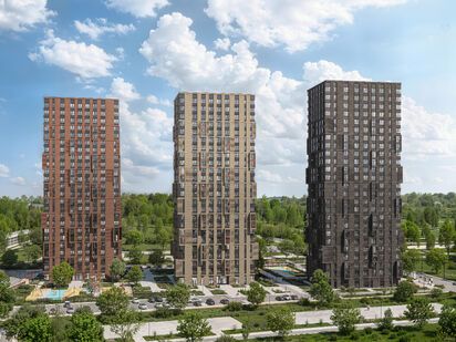 В составе проекта будет построено 3 башни в европейском стиле высотой в 24-25 этажей. ЖК «Долина Яузы»|Новострой-М