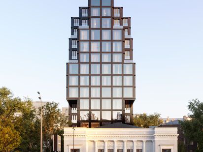 Клубный дом Forum (Форум). Вид корпуса Клубный дом Forum (Форум)|Новострой-М