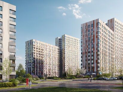 ЖК состоит из 7 монолитных корпусов высотой 6-9 этажей. ЖК «Цветочные поляны»|Новострой-М