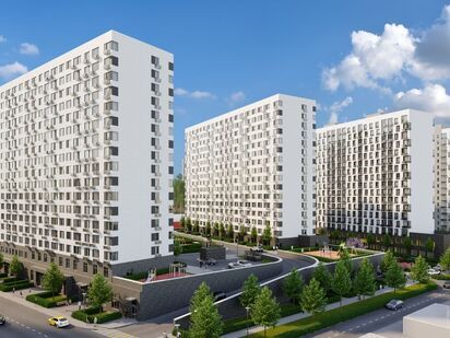 Общий вид новостройки ЖК «Квартал Светлый»|Новострой-М