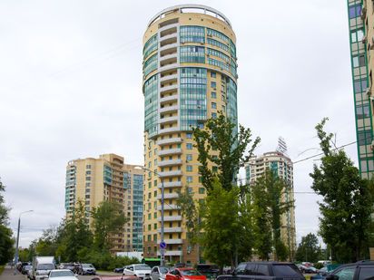 ЖК в районе Левобережный, мкр. 1а. Дом 128, корпус 2 Фото от 09.07.2016 г. ЖК в районе Левобережный, мкр. 1а|Новострой-М