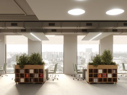 Офисные помещения площадью от 53 кв. метров до 1372 кв. метров