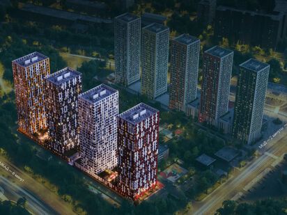 Генеральный план ЖК «Тетрис»|Новострой-М