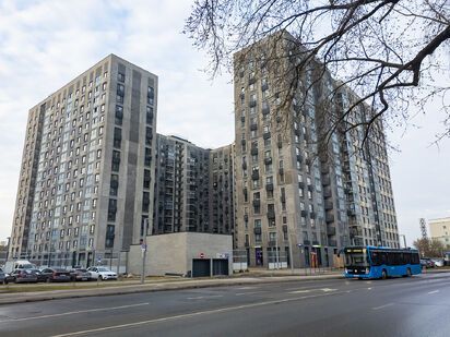 Жилой дом «Кусковская ул., д. 12/1». Фото 3.04.2026 г. Жилой дом «Кусковская ул., д. 12/1»|Новострой-М