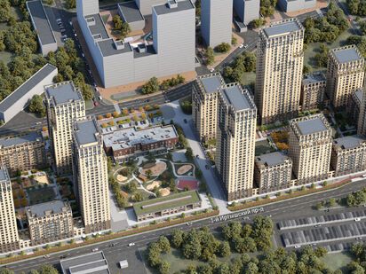 Генеральный план Квартал «Метроном»|Новострой-М