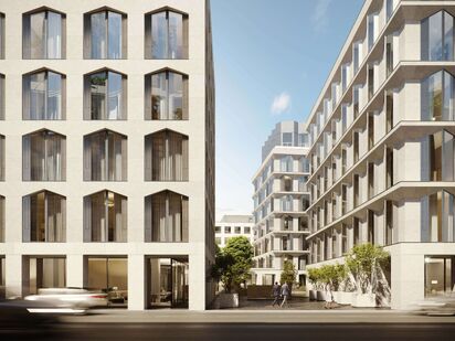 Вид на особняки A.Residence (А.Резиденс)|Новострой-М