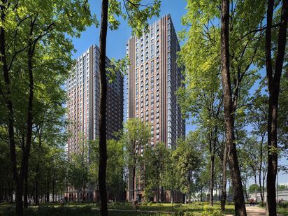 В первой очереди планируется возведение двух башен высотой 32 этажа. ЖК «Проспект 39» (District 39)|Новострой-М