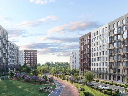 Жилой комплекс строится Новой Москве, неподалеку от Рязановского шоссе. ЖК «Подольские кварталы»|Новострой-М