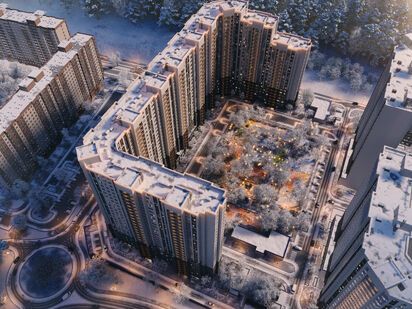 Генеральный план ЖК «Русич Котельники парк»|Новострой-М