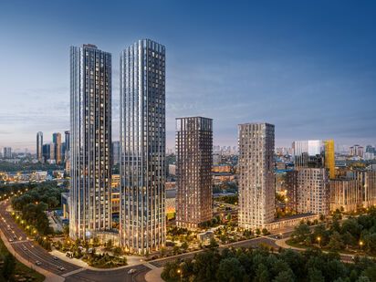 Общий вид. Жилой район «АЛИА»|Новострой-М