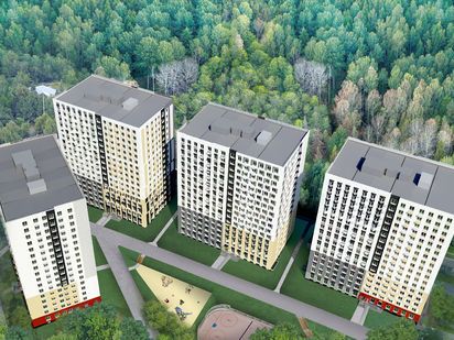 ЖК «Новое Лыткарино». Вид сверху. ЖК «Новое Лыткарино»|Новострой-М