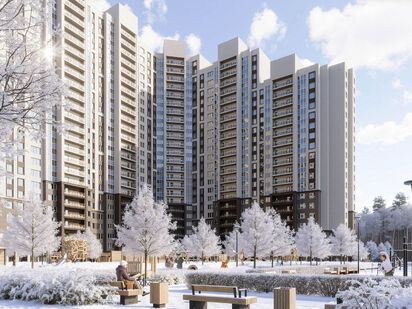 ЖК «Русич Котельники парк» зимой ЖК «Русич Котельники парк»|Новострой-М