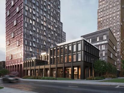 Просторные квартиры с высокими потолками и панорамными окнами наполняются естественным светом. ЖК PAVE (Пэйв)|Новострой-М