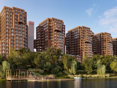 В комплексе будет возведено 32 корпуса. ЖК City Bay (Сити Бэй)|Новострой-М