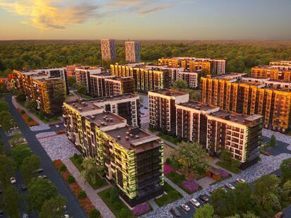 ЖК «Цветочные поляны». Квартал № 165 ЖК «Цветочные поляны»|Новострой-М