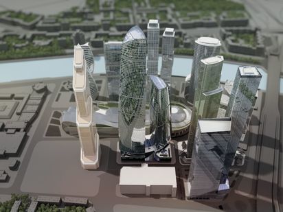 Генеральный план. «Башня Федерация»|Новострой-М