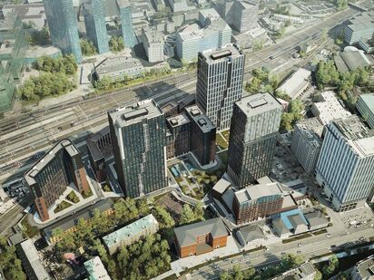 Генеральный план ЖК MYPRIORITY Павелецкая (Май Приорити Павелецкая)|Новострой-М