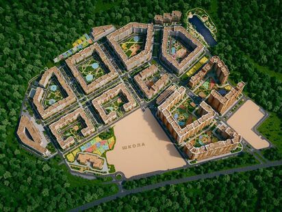 Генплан. ЖК «Рассказово»|Новострой-М