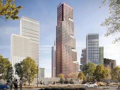 Состоит из 9-ти монолитно-кирпичных корпусов ЖК «УЛЬТИМА Сити»|Новострой-М