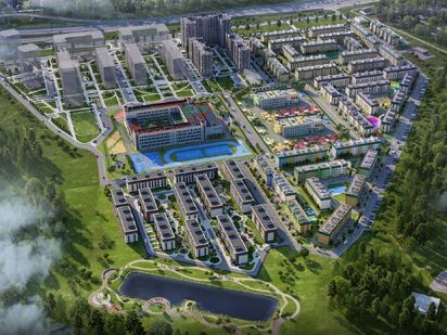 Генеральный план ЖК «Одинцовские кварталы»|Новострой-М