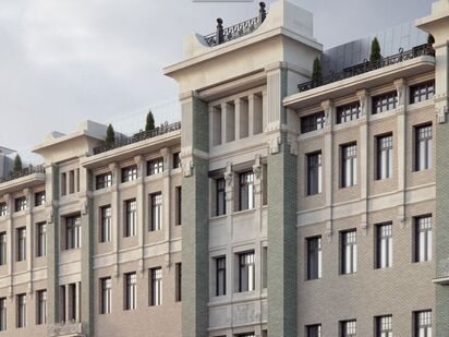 «Большая Дмитровка IX». Фасад. «Большая Дмитровка IX»|Новострой-М