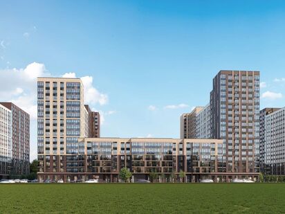 Вид корпуса. ЖК «1-й Ясеневский» (Первый Ясеневский)|Новострой-М