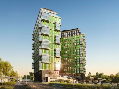 Общий вид «ФизтехСити»|Новострой-М