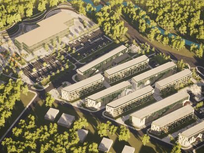 Генеральный план проекта ЖК «Горки Марусино»|Новострой-М