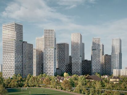 Общий вид ЖК «Новые Смыслы»|Новострой-М