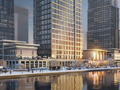 Возводится на первой линии реки Химки, в Левобережном районе. ЖК «Северный Порт»|Новострой-М