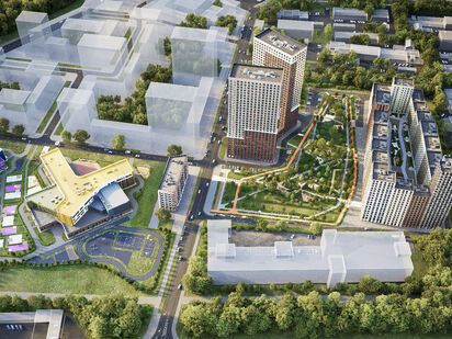 Генеральный план ЖК «Дмитровское небо»|Новострой-М