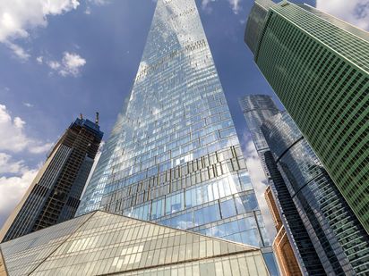 Вид корпуса. Фото от 28.05.2019 г. МФК «ОКО»|Новострой-М