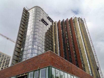 Фасад «Резиденция Сокольники»|Новострой-М