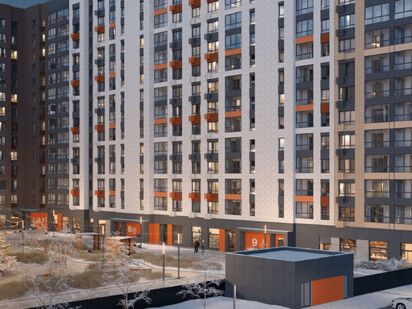 Общий вид. ЖК «1-й Ленинградский» (Первый Ленинградский)|Новострой-М