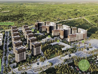 Генеральный план ЖК «Пушкино Град»|Новострой-М