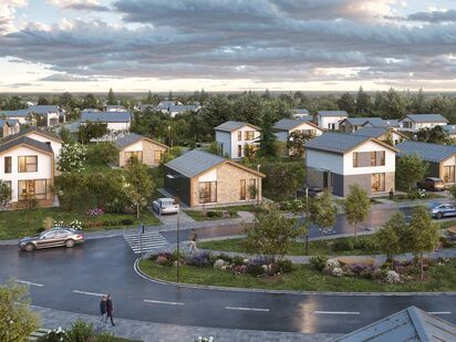 Коттеджный поселок строится в Московской области, недалеко от города Пушкино. Коттеджный посёлок «Пушкино Дом у воды»|Новострой-М