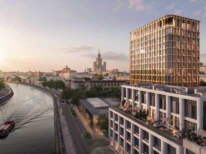 Вид на город Квартал «Садовническая 69»|Новострой-М