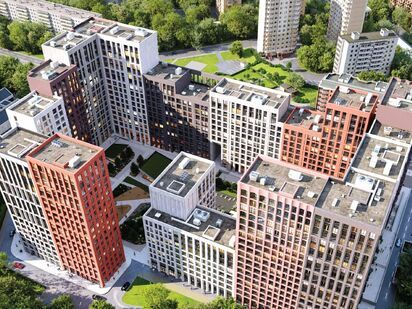 Генеральный план. ЖК MYPRIORITY Басманный (Май Приорити Басманный)|Новострой-М