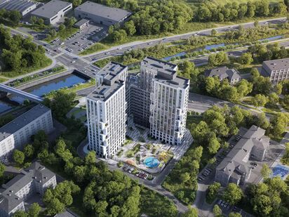 Генеральный план «EVOPARK Сокольники» (ЭВОПАРК Сокольники)|Новострой-М