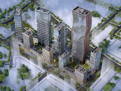Генеральный план. Мультиквартал CITYZEN (Ситизен)|Новострой-М