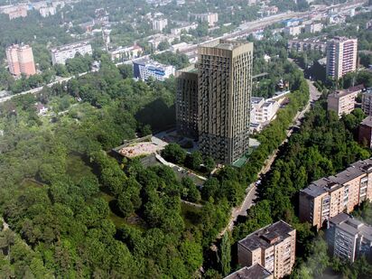 Новостройка возводится в зеленом районе города. ЖК «7 небо»|Новострой-М