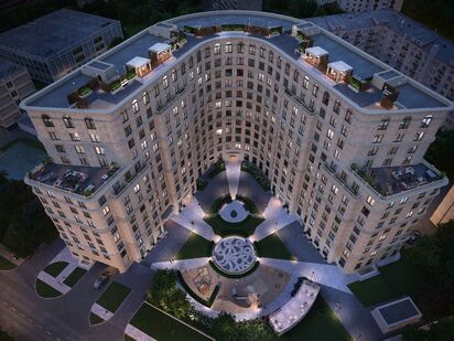 Генеральный план. ЖК «Врубеля, 4»|Новострой-М