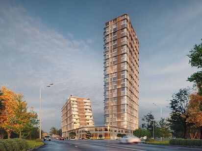 В состав проекта войдет 2 корпуса разной высоты – 11 и 29 этажей Stories на Мосфильмовской|Новострой-М