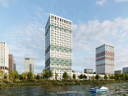 В нескольких минутах пешком от корпусов есть парки и набережная ЖК «Фабрикант»|Новострой-М