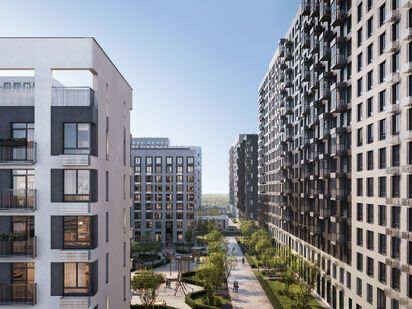 ЖК «Мытищи Парк» по проекту предусматривает строительство 7 кварталов. ЖК «Мытищи Парк»|Новострой-М